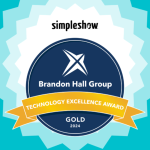 simpleshow Wins Brandon Hall Gold For Tech And eLearning Innovation